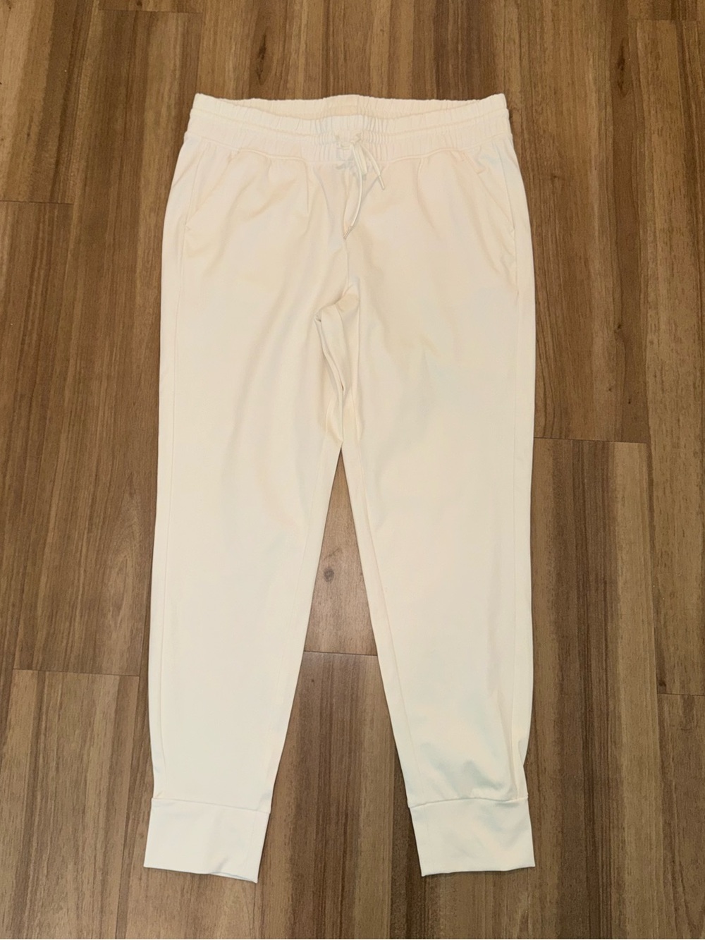 Yogalicious Lux Maya Illusion Jogger — White XL